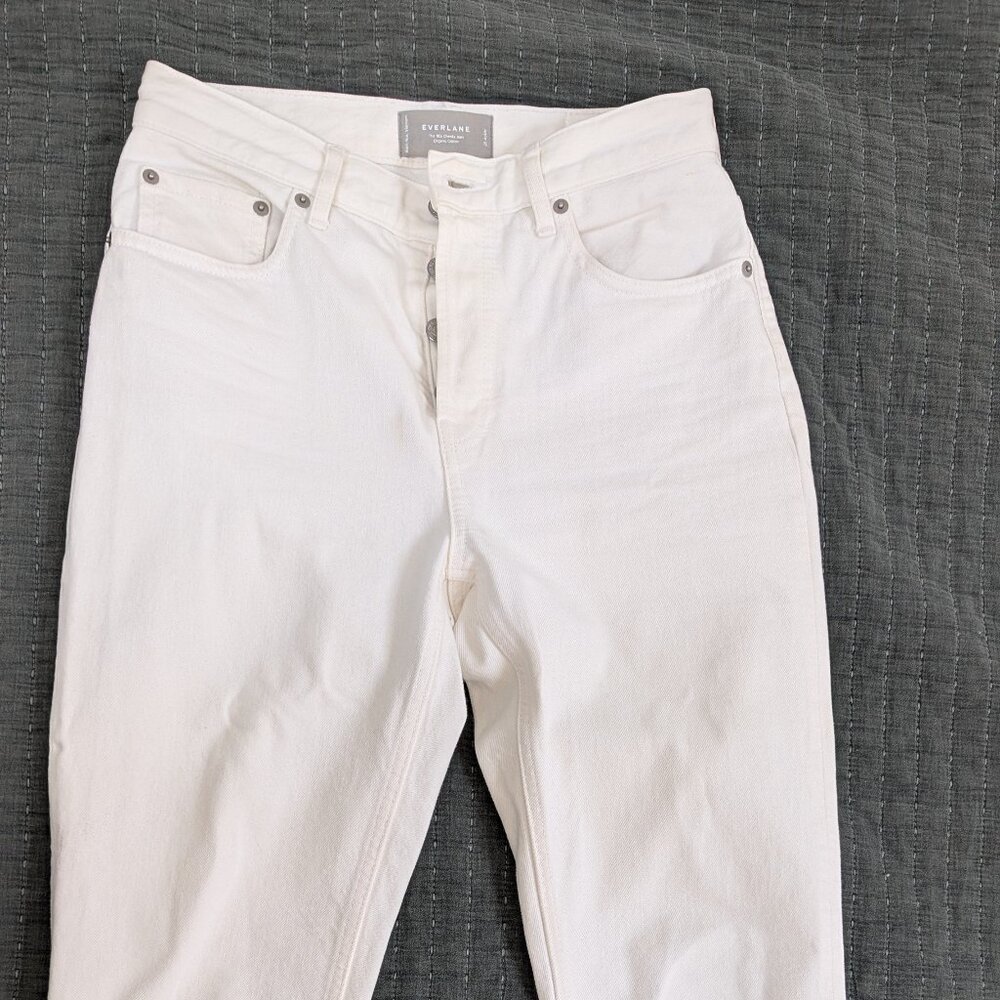 Everlane 90's Cheeky Ankle Ecru 26 - Picture 2 of 3